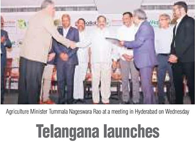 Telangaga Launches Green Energy
